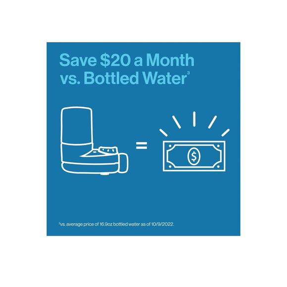 BRITA Elite Water Faucet Filtration System Chrome Filters Chlorine & Lead - Picture 7 of 7